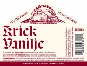 Mikkeller Baghaven: Kriek Vanilje - Blend 2020 sk. 0,75l