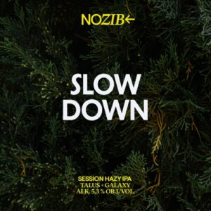 Nozib SLOW DOWN Session Hazy IPA Talus + Galaxy pl. 0,5