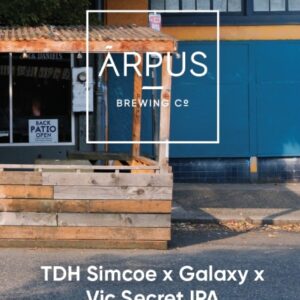 Arpus TDH Simcoe x Galaxy x Vic Secret IPA pl. 0,44